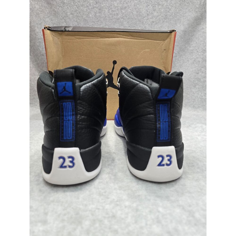 Air Jordan 12 Retro Hyper Royal Womens 7 Black Hyper Royal White AO6068-004 - Picture 8 of 8